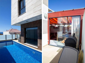 MODERNA CASA INDEPENDIENTE CON PISCINA, VISTA MAR Y TEIDE EN LA LISTADA